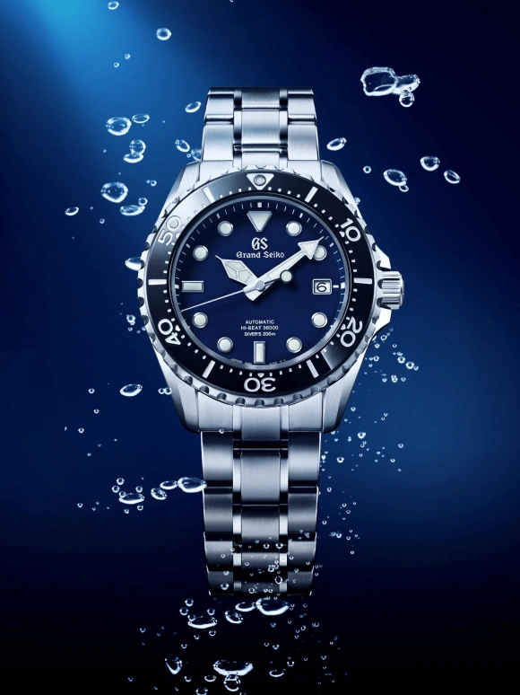 Grand Seiko,Sport 43.80mm,43.80mm,Stainless Steel,Black,Automatic,55hours,Sapphire,Crystal Glass,SBGH289G