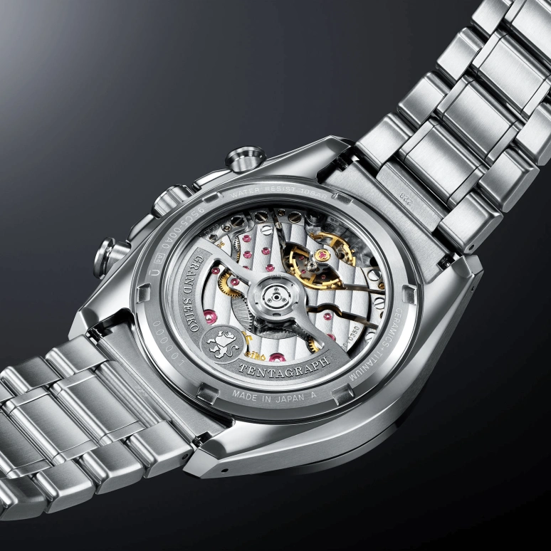 Grand Seiko,Evolution 9 43.20mm,43.20mm,Titanium,Dark Blue,Automatic,Chronograph,Day,Anti-magnetic,SLGC001G