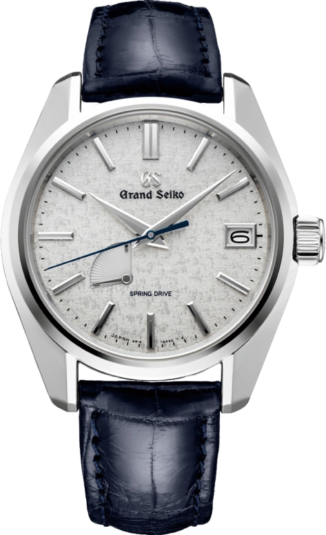 Grand Seiko,Spring Drive 40mm,40mm,Platinum,Silver,Spring Drive,Date,Power Reserve Indicator,SBGA385