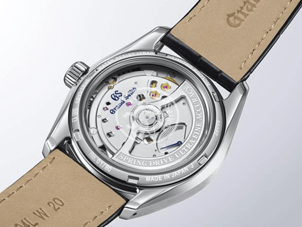 Grand Seiko,Evolution 9 37mm,37mm,Platinum,Blue,Spring Drive,Day,Power Reserve Indicator,Anti-magnetic,SLGB001J
