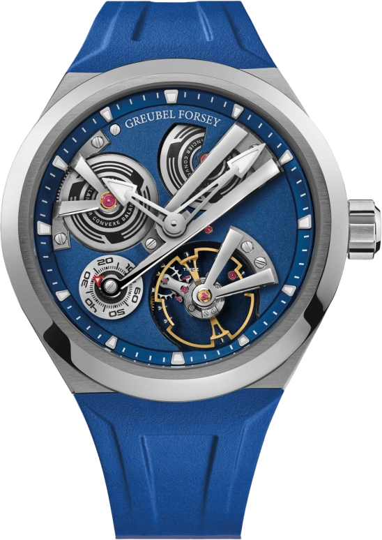 Greubel Forsey Collection Convexe Balancier 3 BLUE