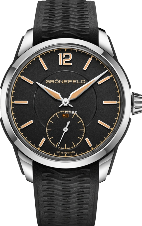 Grönefeld 1969 Deltaworks 1969 Deltaworks Black Strap With Rubber Clad Inserts