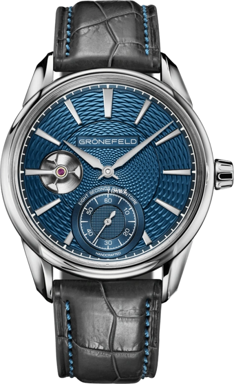 Grönefeld 1941 Remontoire 1941 Remontoire Bespoke Fish Scale Guilloche WG