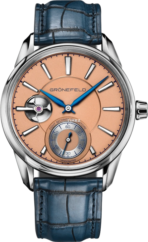 Grönefeld 1941 Remontoire 1941 Remontoire Constant Force Salmon Dial ST