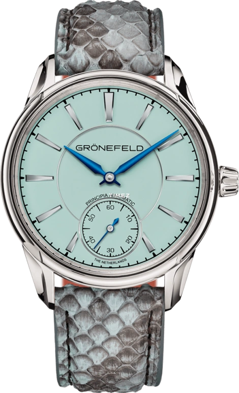 Grönefeld 1941 Principia 1941 Principia Automatic Turquoise Dial WG