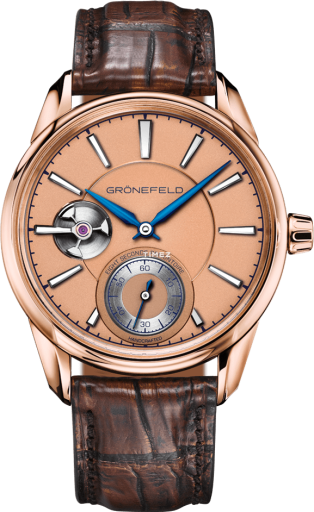 Grönefeld 1941 Remontoire 1941 Remontoire Constant Force Salmon Dial RG