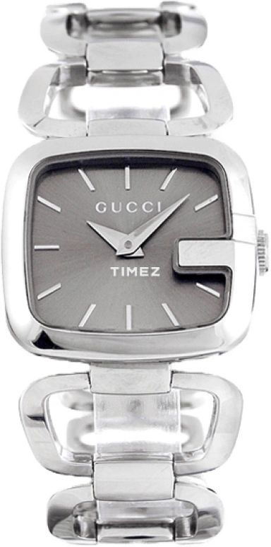 GUCCI,G-Gucci 24mm,24mm,Stainless Steel,Coffee,Brown,Sapphire,Crystal Glass,YA125507