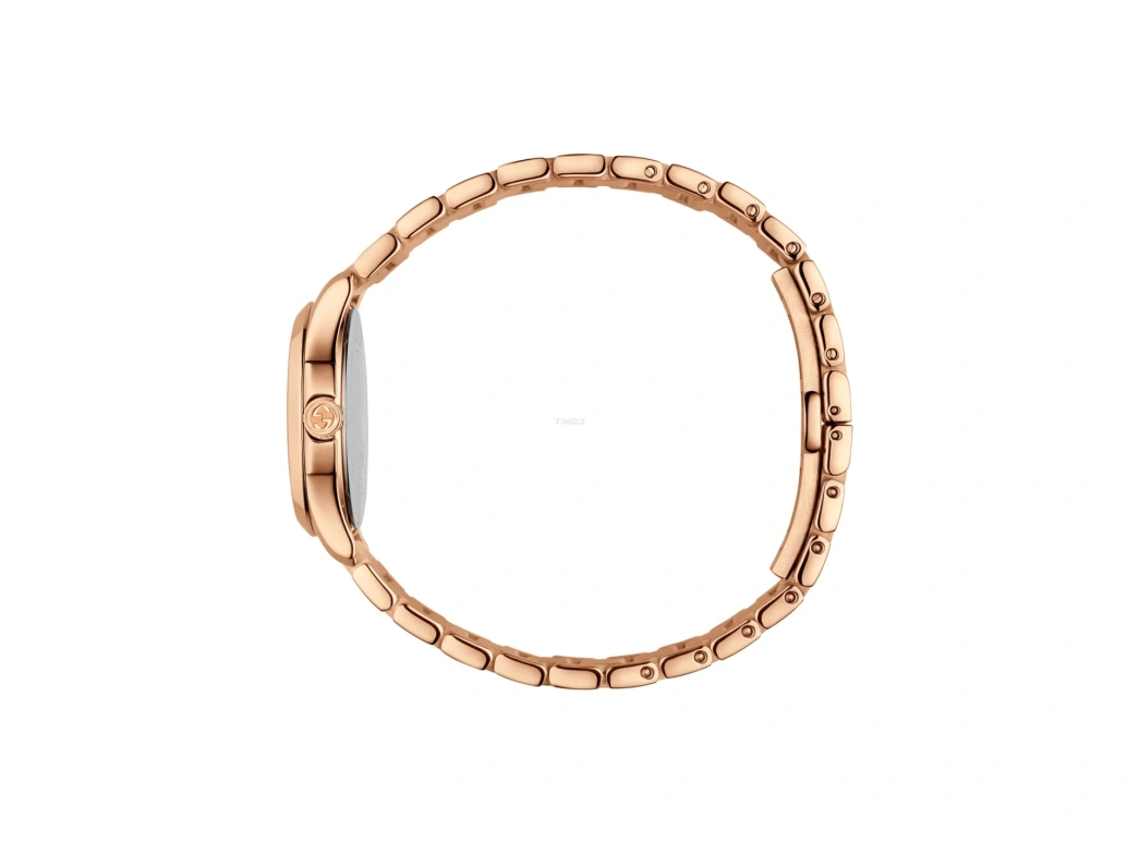 GUCCI,G-Timeless 27mm,27mm,Rose Gold,Quartz,Day,Sapphire,Glass,YA126567