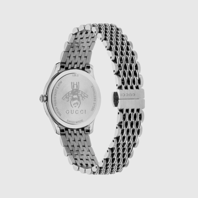 GUCCI,G-Timeless 29mm,29mm,Stainless Steel,Silver,Quartz,Sapphire,Crystal Glass,YA1265019