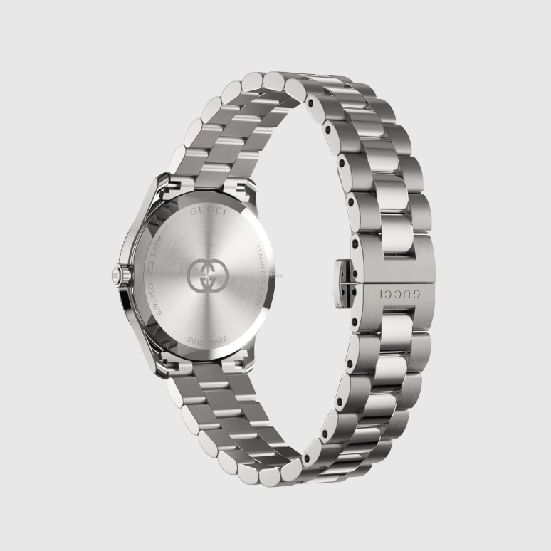 GUCCI,G-Timeless 29mm,29mm,Stainless Steel,Pink,Quartz,Sapphire,Crystal Glass,Round,783404 I16F0 8591