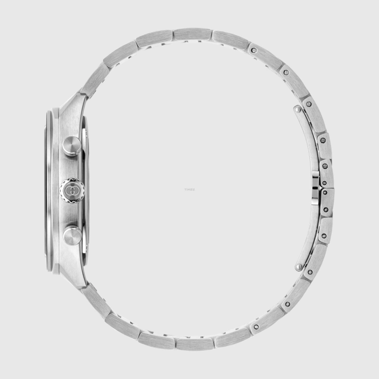 GUCCI,Interlocking 41mm,41mm,Stainless Steel,Blue,Quartz,Chronograph,Sapphire,Crystal Glass,796849 I18B0 8605