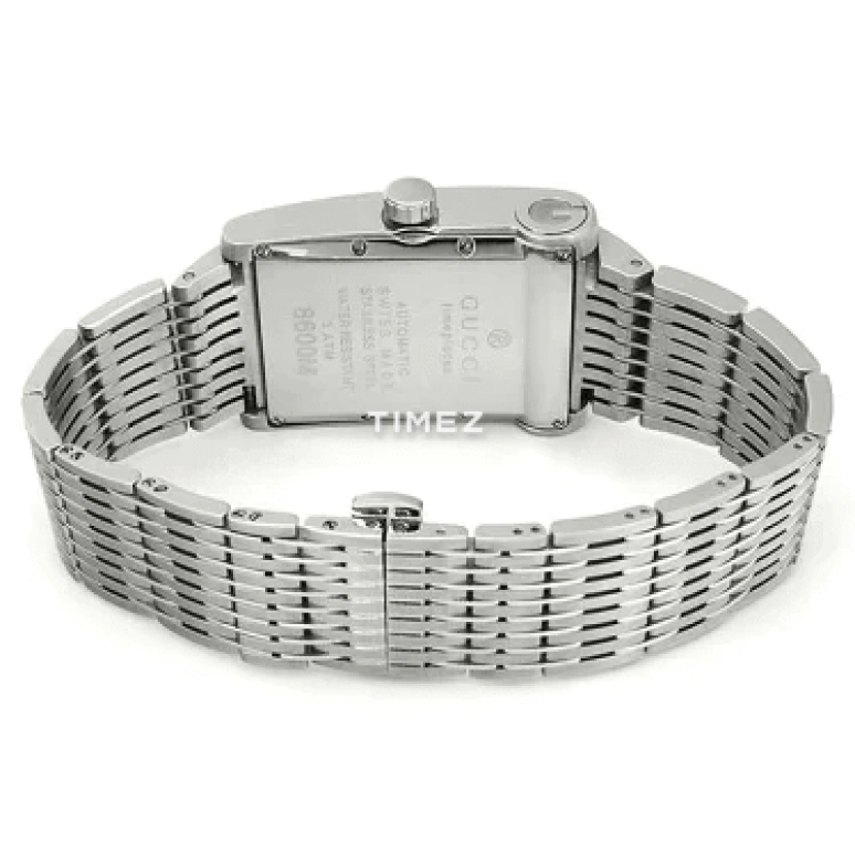 GUCCI,Gucci 38x29mm,38x29mm,Stainless Steel,Black,Automatic,Day,Sapphire,YA086306