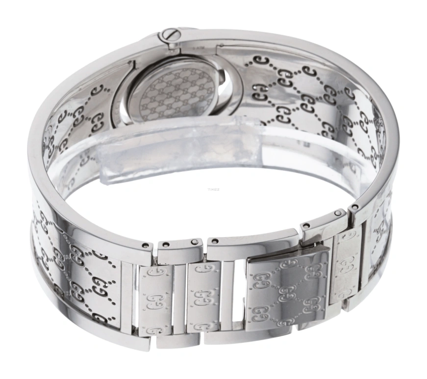 GUCCI,Gucci 23mm,23mm,Stainless Steel,Coffee,Brown,Quartz,Sapphire,Round,YA112504
