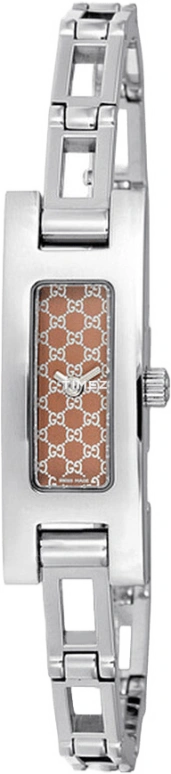 GUCCI,Gucci 12x32mm,12x32mm,Stainless Steel,Pink,Quartz,Sapphire,Rectangular,YA039538