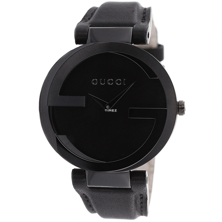 GUCCI,Gucci 37mm,37mm,Stainless Steel,Black,Quartz,Sapphire,Round,YA133302