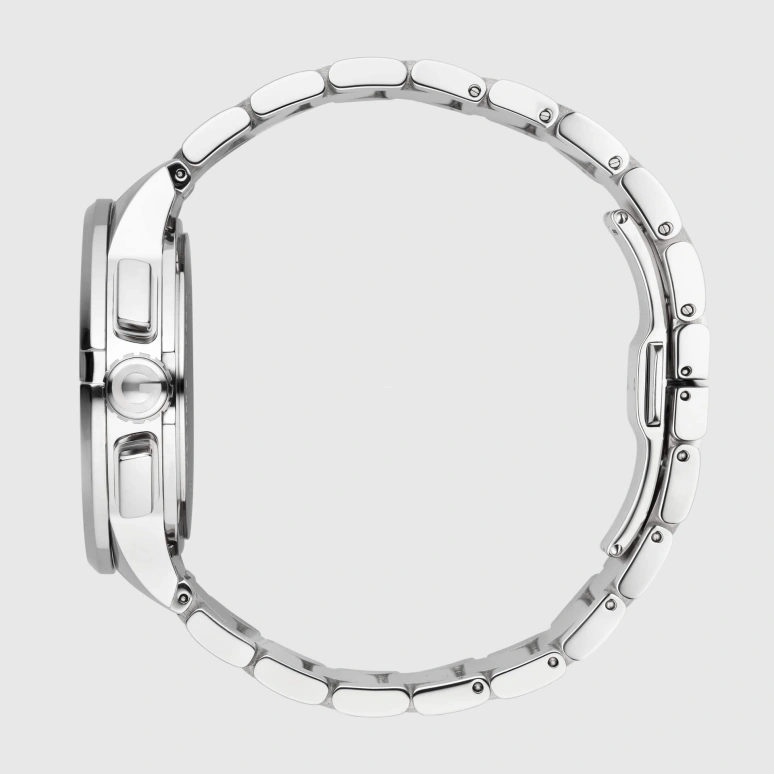 GUCCI,G-Chrono 44mm,44mm,Stainless Steel,Black,Sapphire,Closed,YA101204