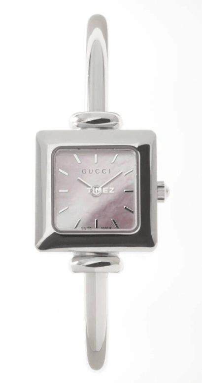 GUCCI,Gucci 20mm,20mm,Stainless Steel,Pink,Quartz,Sapphire,Square,YA019519