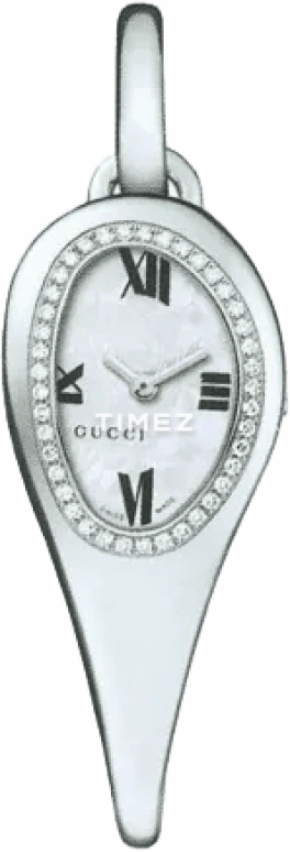 GUCCI,Gucci 21mm,21mm,Stainless Steel,White,Quartz,Sapphire,Crystal Glass,Other,YA103529