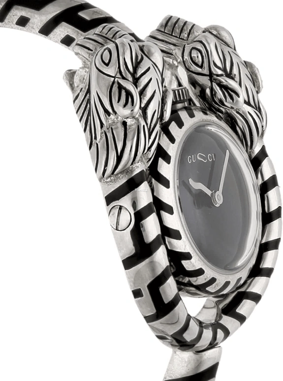 GUCCI,Other 0mm,0mm,Stainless Steel,Black,Quartz,Hardlex,Round,YA149502