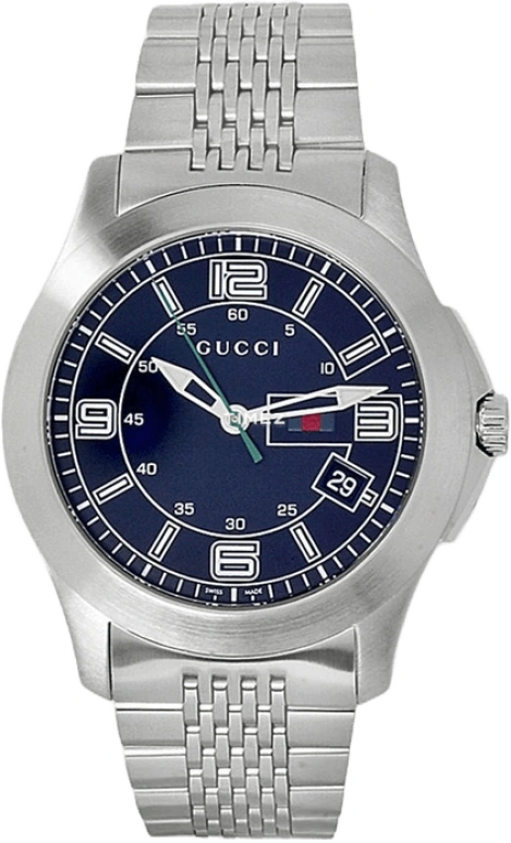 GUCCI,G-Timeless 42mm,42mm,Stainless Steel,Black,Sapphire,Crystal Glass,Closed,YA126201