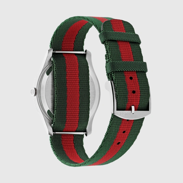 GUCCI,G-Timeless 38mm,38mm,Stainless Steel,Silver,Quartz,Day,Sapphire,Glass,808891 IDVA0 8652