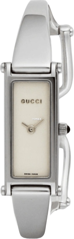 GUCCI,Gucci 15x30mm,15x30mm,Stainless Steel,White,Quartz,Sapphire,Rectangular,YA015530