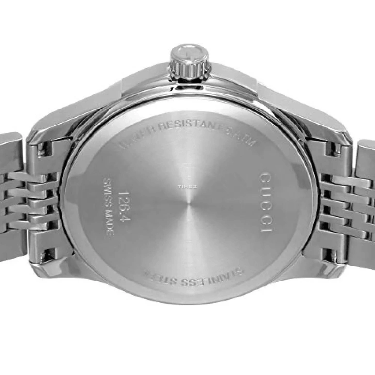 GUCCI,G-Timeless 38mm,38mm,Stainless Steel,Green,Quartz,Day,Sapphire,YA1264108
