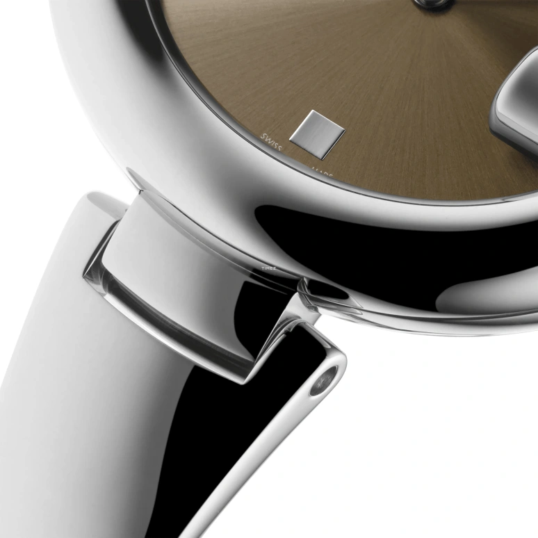GUCCI,Guccissima 36mm,36mm,Stainless Steel,Grey,Quartz,Sapphire,Crystal Glass,Oval,YA134302