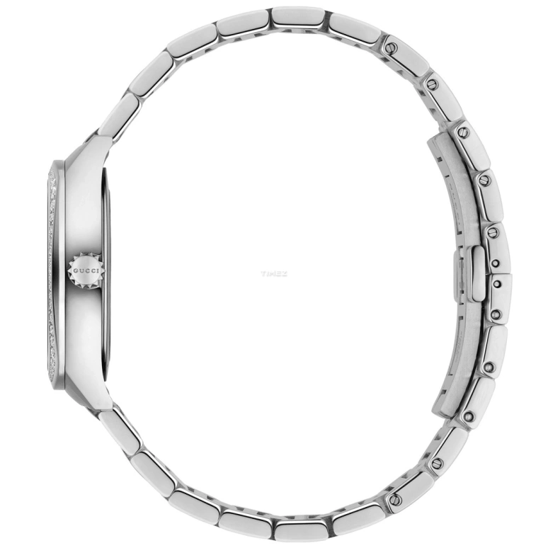 GUCCI,GG2570 29mm,29mm,Stainless Steel,Silver White,Quartz,Day,Sapphire,YA142506