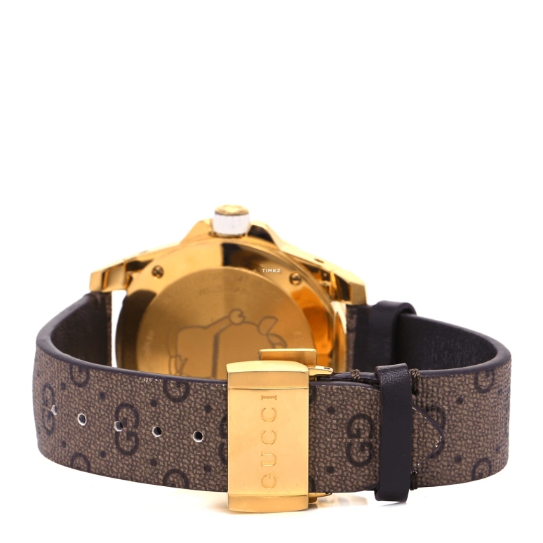 GUCCI,Gucci Dive 40mm,40mm,Stainless Steel,Brown,Quartz,Sapphire,Round,YA136334