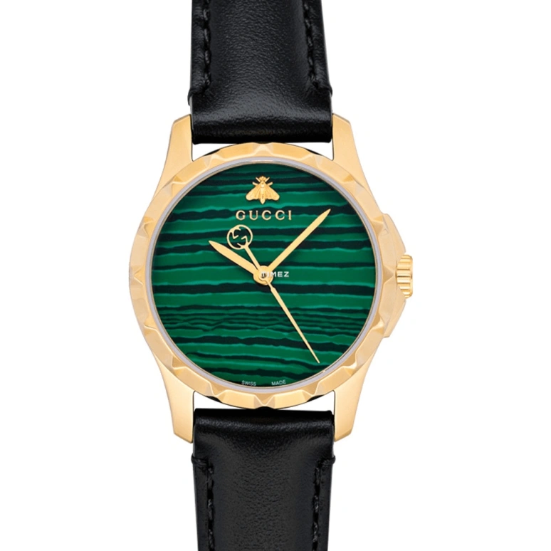 GUCCI,G-Timeless 27mm,27mm,Stainless Steel,Green,Quartz,Sapphire,Round,YA126555