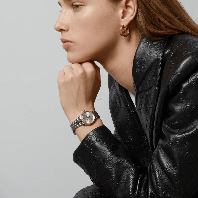GUCCI,G-Timeless 29mm,29mm,Stainless Steel,Silver,Quartz,Sapphire,Crystal Glass,Round,785303 IEFA0 8155
