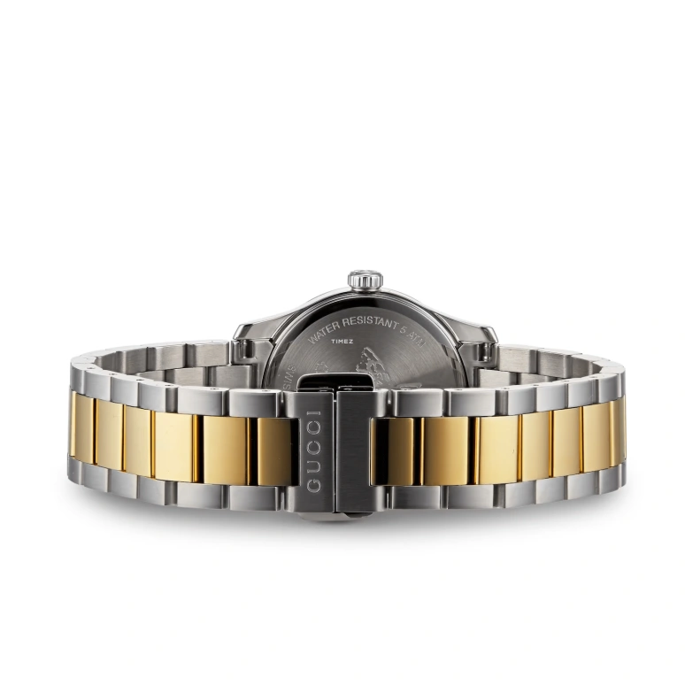 GUCCI,G-Timeless 27mm,27mm,Stainless Steel,Blue,Quartz,Sapphire,Crystal Glass,Round,YA1265011