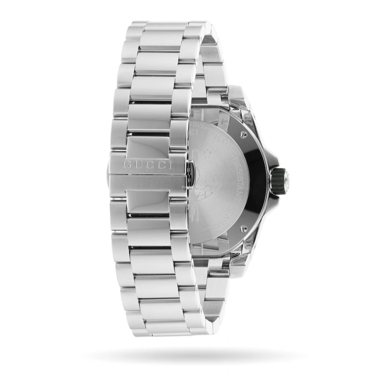 GUCCI,Gucci Dive 40mm,40mm,Stainless Steel,Green,Quartz,Day,Sapphire,YA136222