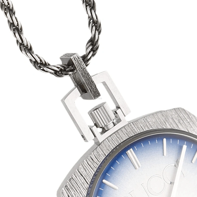 GUCCI,Gucci 35mm,35mm,Stainless Steel,Blue,Quartz,Cushion,Silver,YA152402