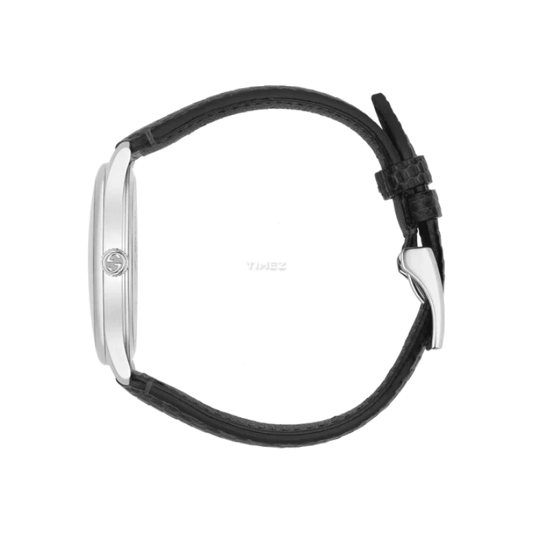 GUCCI,G-Timeless 36mm,36mm,Stainless Steel,Black,Quartz,Day,Sapphire,Crystal Glass,YA1264045