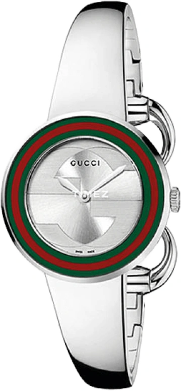 GUCCI,Other 27mm,27mm,Stainless Steel,Sapphire,Crystal Glass,YA129506