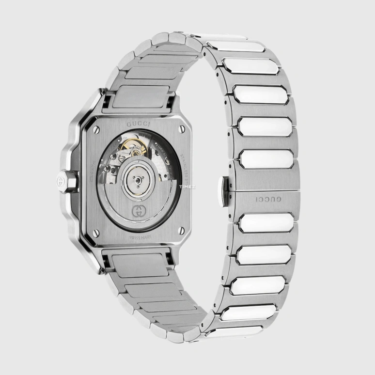 GUCCI,G-Flat 36mm,36mm,Stainless Steel,Green,Automatic,Day,Sapphire,Crystal Glass,831018 I1600 8512