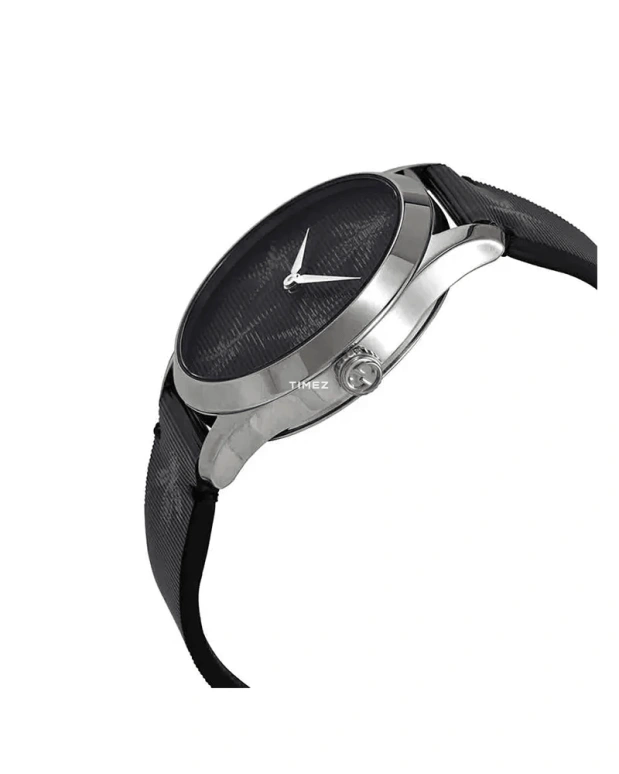 GUCCI,G-Timeless 38mm,38mm,Stainless Steel,Black,Quartz,Sapphire,Crystal Glass,Round,554973 IAWA0 8489