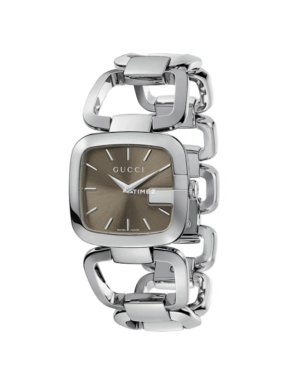 GUCCI,G-Gucci 26x35mm,26x35mm,Stainless Steel,Coffee,Brown,Quartz,Sapphire,Crystal Glass,Other,228487 I1630 8160