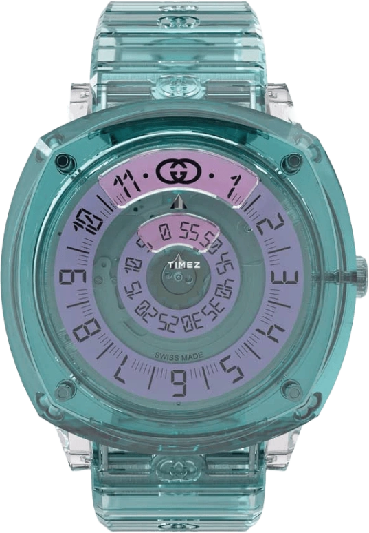 GUCCI,Grip 0mm,0mm,Sapphire,Turquoise,Pink,Automatic,Sapphire,Crystal Glass,Cushion,GRIP2