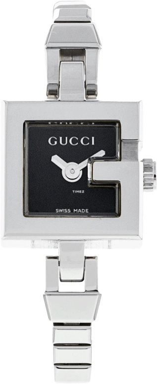 GUCCI,Gucci 14mm,14mm,Stainless Steel,Sapphire,Crystal Glass,YA102535