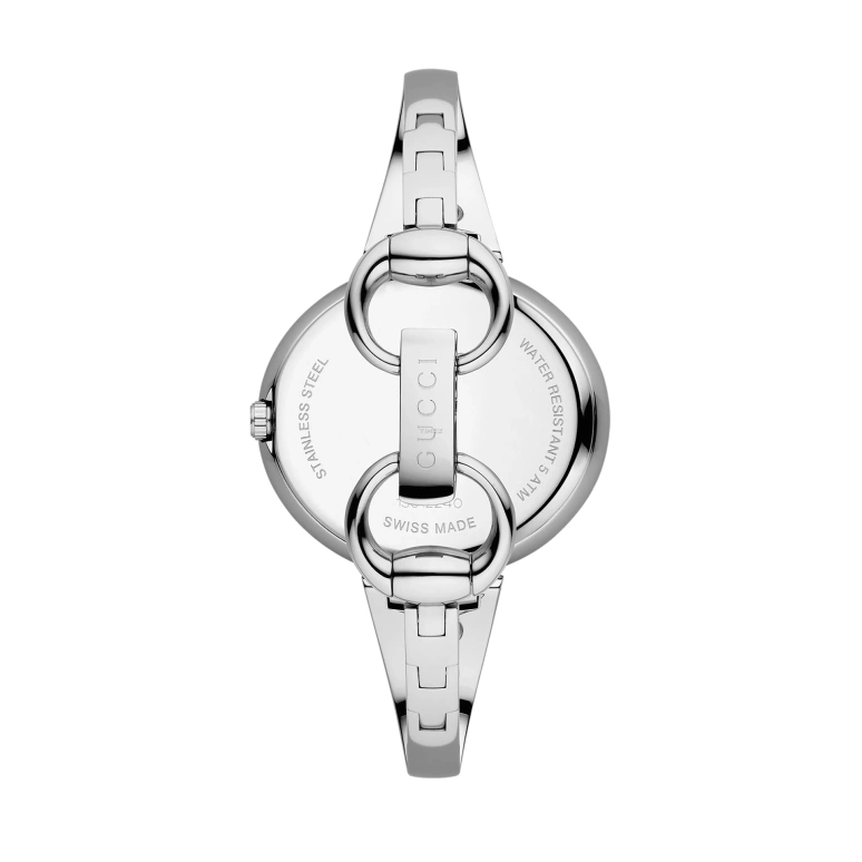 GUCCI,Guccissima 36mm,36mm,Stainless Steel,Grey,Quartz,Sapphire,Crystal Glass,Oval,YA134302