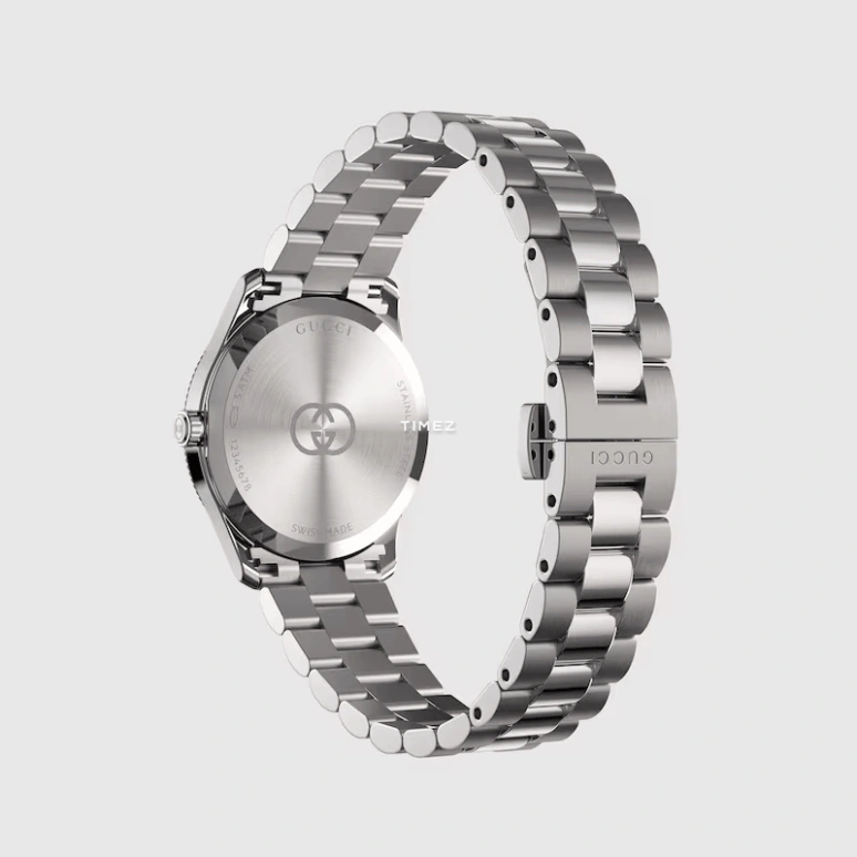 GUCCI,G-Timeless 29mm,29mm,Stainless Steel,White,Quartz,Sapphire,Crystal Glass,Round,783408 I1610 8638