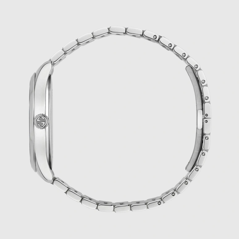 GUCCI,G-Timeless 38mm,38mm,Stainless Steel,Silver,Quartz,Sapphire,Crystal Glass,Round,584150 I1600 8606