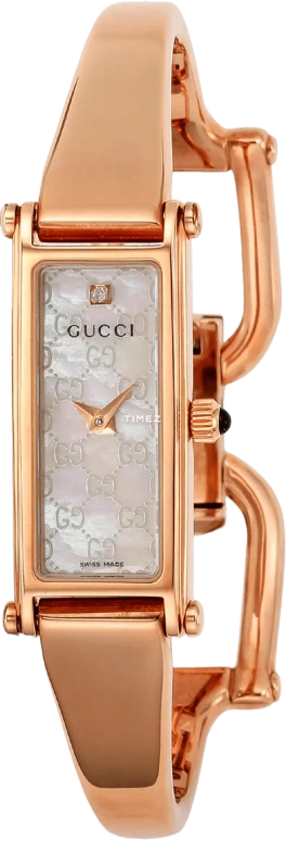 GUCCI,Gucci 24x12mm,24x12mm,Stainless Steel,White,Quartz,Sapphire,Rectangular,YA015560
