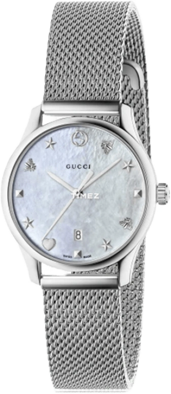 GUCCI,Gucci 36mm,36mm,Stainless Steel,Black,Quartz,YA1265001