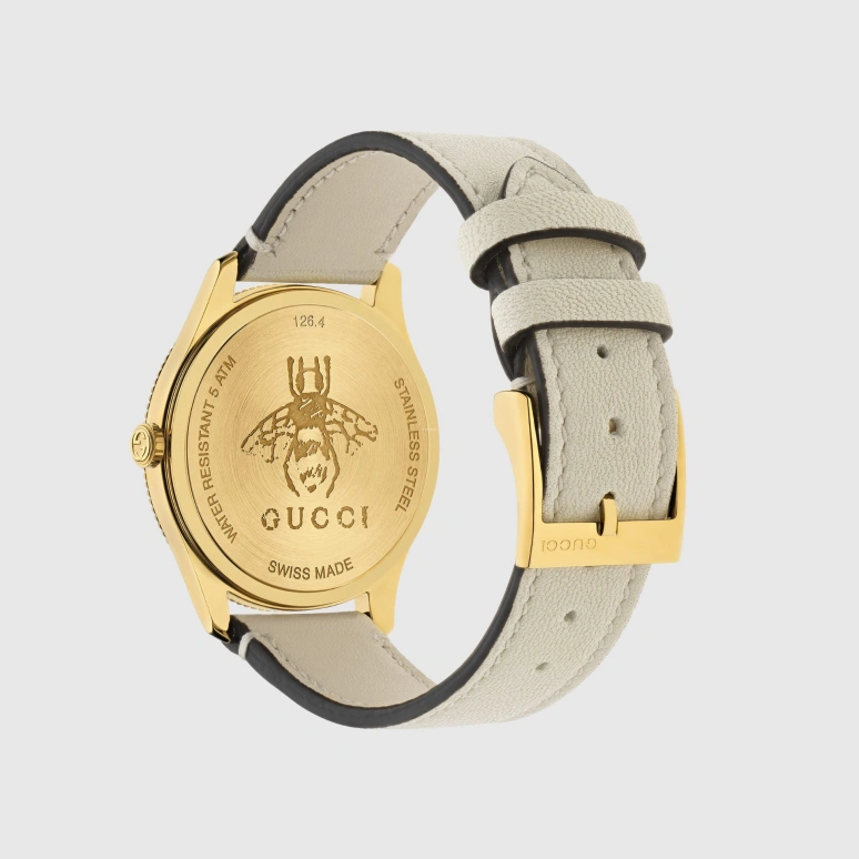 GUCCI,G-Timeless 36mm,36mm,Stainless Steel,Gold,Quartz,Sapphire,Round,681668 I86A0 8740