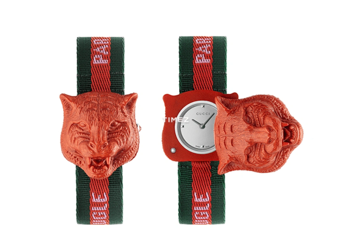 GUCCI,Le Marché des Merveilles 32mm,32mm,Resin,White,Quartz,Hardlex,Square,YA146409