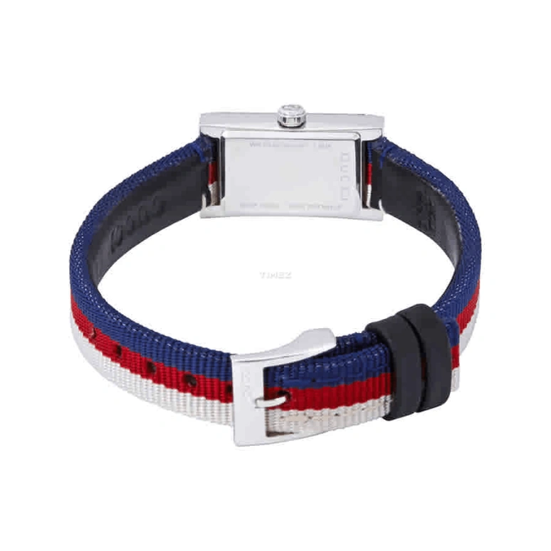 GUCCI,Gucci 14mm,14mm,Stainless Steel,Multi-Color,Quartz,Sapphire,Crystal Glass,Rectangular,YA147508